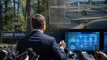 President Donald Trump Blasts Tim Walz Over Minnesota Water Hack