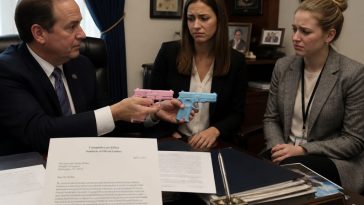 Rep. Chuck Edwards Faces Ethics Probe Over Pink and Blue Guns