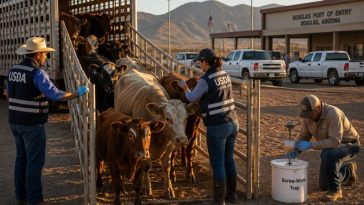 USDA Reopens Mexican Cattle Trade at Douglas, But With Teeth