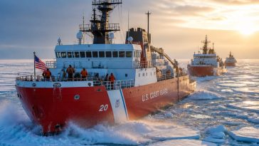Trump Uses Coast Guard Birthday to Tout 11 Arctic Security Cutters