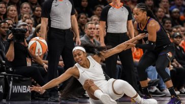 WNBA Lets Odyssey Sims Tackle Caitlin Clark Without a Call