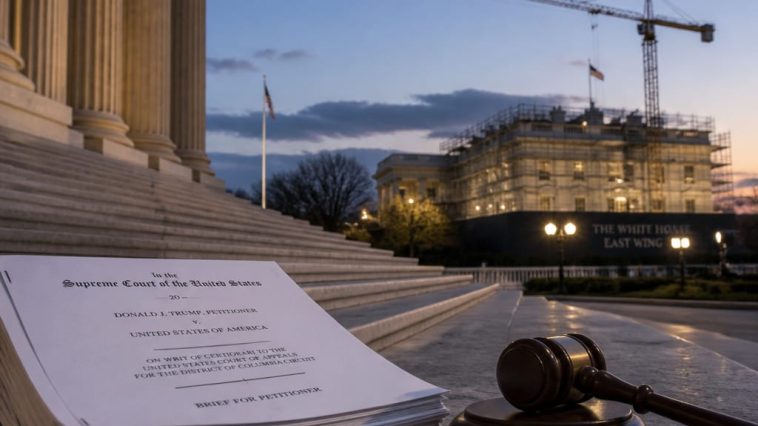 Supreme Court Urged to Block Trump White House Ballroom Build