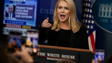 WH Press Secretary Karoline Leavitt Rips Media Over MS NOW Graphic