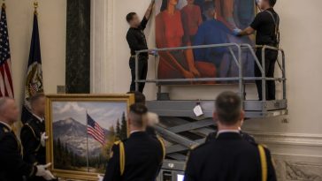 State Dept Removes Very Woke Kehinde Wiley Painting, Eyes Sale