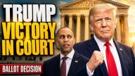 Confirmed: Trump's Ballot Order Is Live, See What Judge Talwani Did To Her Own Injunction