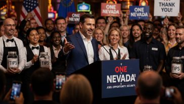 Trump Brings No Tax on Tips to Vegas to Sway Nevada Voters