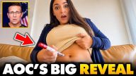 AOC Shocks Internet: Lifts Up Her Shirt To Reveal Her Medical Treatment — To RUN For President...