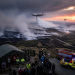 High Fens Blaze Forces 600 to Evacuate as EU Air Tankers Arrive