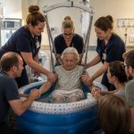 ICU Nurses Turn Kiddie Pool into Bedside Baptism for Dying Mom