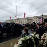 Trump Heads to Pentagon on 9/11 After Ground Zero Bans Speeches