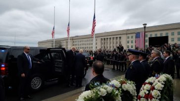 Trump Heads to Pentagon on 9/11 After Ground Zero Bans Speeches