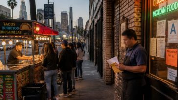 Mayor Karen Bass Lets Street Vendors Off the Hook — Restaurants Pay