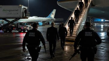 Trump Confirms Secret Service Switched Planes Over Iran Threat
