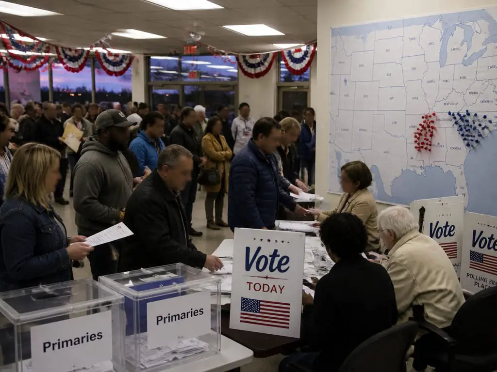 Tonight’s Primaries Could Cement GOP Seats and Deepen Dem Divisions