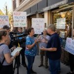 Cafe Owner's Trump Third-Term Claim Triggers Local Freakout
