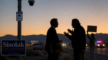 Lombardo and Ford Clash as Flock Camera Rules Become Election Issue
