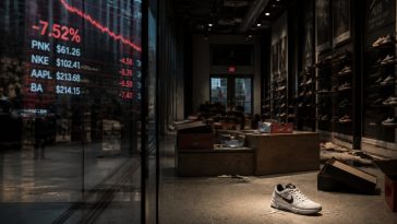 Nike Booted from S&P 100 as Stock Collapses 78% Since 2021