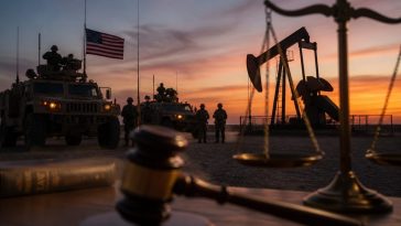 President Trump Proposes Keeping Iran Oil, Sparks Legal Backlash