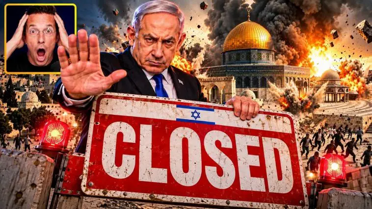 Israel SHUTS DOWN Their Borders Citing Imminent Attack…As Bibi Flees Country For Muslim Nation?!