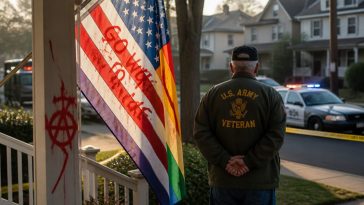 Army Veteran's Pride Flag Vandalized — Portland's Culture War Goes Home