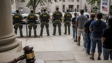 Court Fight Seeks Ban on Armed ICE at Polls, Ties DHS Hands