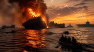 Trump‑approved three‑for‑two retaliation: U.S. sinks 3 IRGC tankers