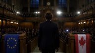 Von der Leyen's EU Associate Pitch for Canada Puts Carney on Hot Seat