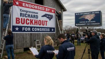 Trump Makes Retired Army Colonel Laurie Buckhout NC‑01 Target