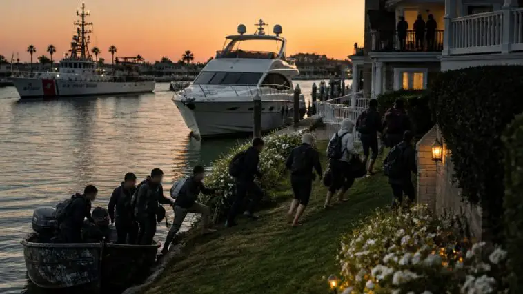 Coastal Elites Stung as Panga Unloads Migrants in Newport Beach