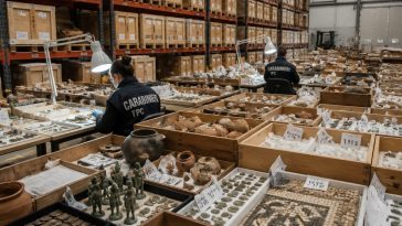ICE HSI Seizes 22,000 Looted Antiquities in Tampa Raid