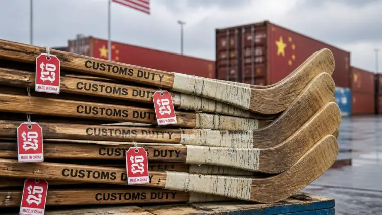 Trump's Hockey Stick Tariffs Ignite Canada Spat and Boost China