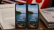 Apple Ignores Trump’s Lake America Order as Google Complies
