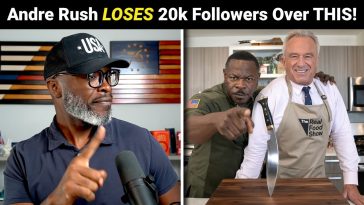 Celebrity Chef Andre Rush Loses 20K FOLLOWERS After RFK Jr. Video!