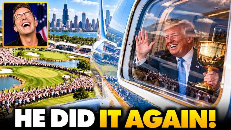 🚨Trump Just Flew Into Downtown Chicago and Does The UNTHINKABLE…The Media Won’t Show You This