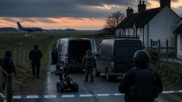 Five Suspects in RAF Fairford Plot Freed on Bail, Trump Demands Answers