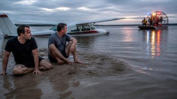 Rep. Tom Tiffany Survives Water Landing, Shows Stitches Above Eye