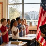 White House and Education Dept Urge Pledge, Civic Pride