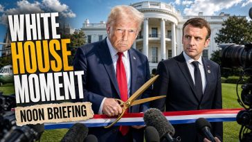 Just In: Trump cut the South Lawn ribbon before the White House shift when Xi's visit begins
