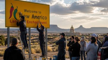 President Trump Urges New Mexico to Rebrand as New America