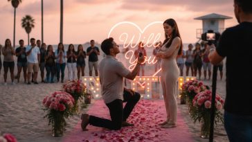 Neon Proposals and AI Scams: LA's New Love Bombing Problem