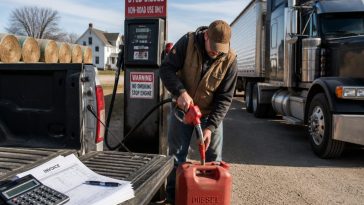 Trump Lets Farmers, Truckers Use Tax-Free Dyed Diesel Through Dec 31