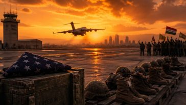 President Trump Celebrates Iraq Pullout as Troops Exit, Risks Loom
