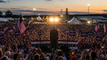 Trump Rallies in Nebraska for Senator Pete Ricketts Ahead of Midterms