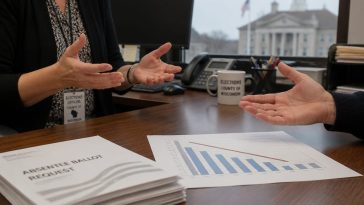 Wisconsin Mail Ballot Requests Plummet 18% — Democratic Alarm?