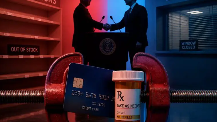 Bipartisan Price‑Cap Push Risks Credit Crunch and Drug Drought