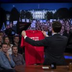 Kimmel Turns Viral Trump Heckle Into Merch, White House Furious