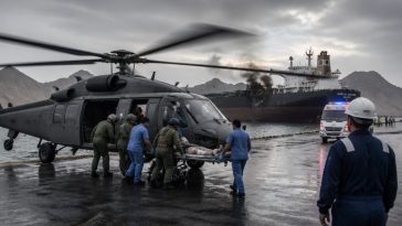 Oman Airlift Saves Mostly Indian Crew After Strait of Hormuz Strike