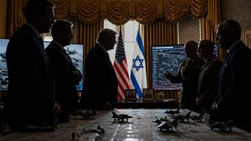 Trump Signals Military Backstop to Stop Iran’s Nuclear Comeback