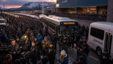 Trump Packs Wasilla as Media Locked Out in Rally Chaos