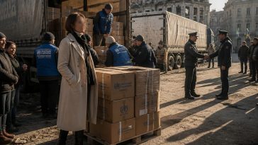 Melania Trump Brokers Ceasefire in Oleshky to Deliver Aid